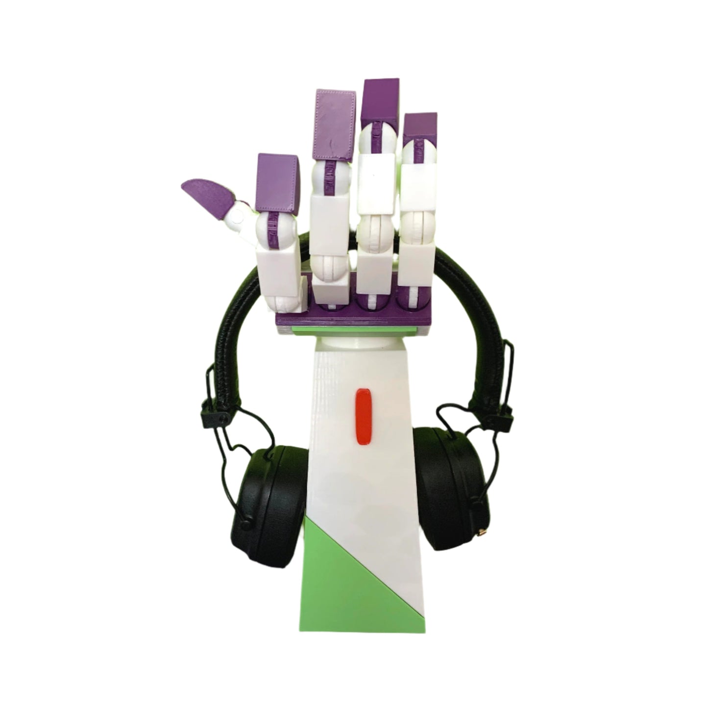 Space-Themed Movable Hand Headphone Stand – 3D Printed Gaming Headset Organizer