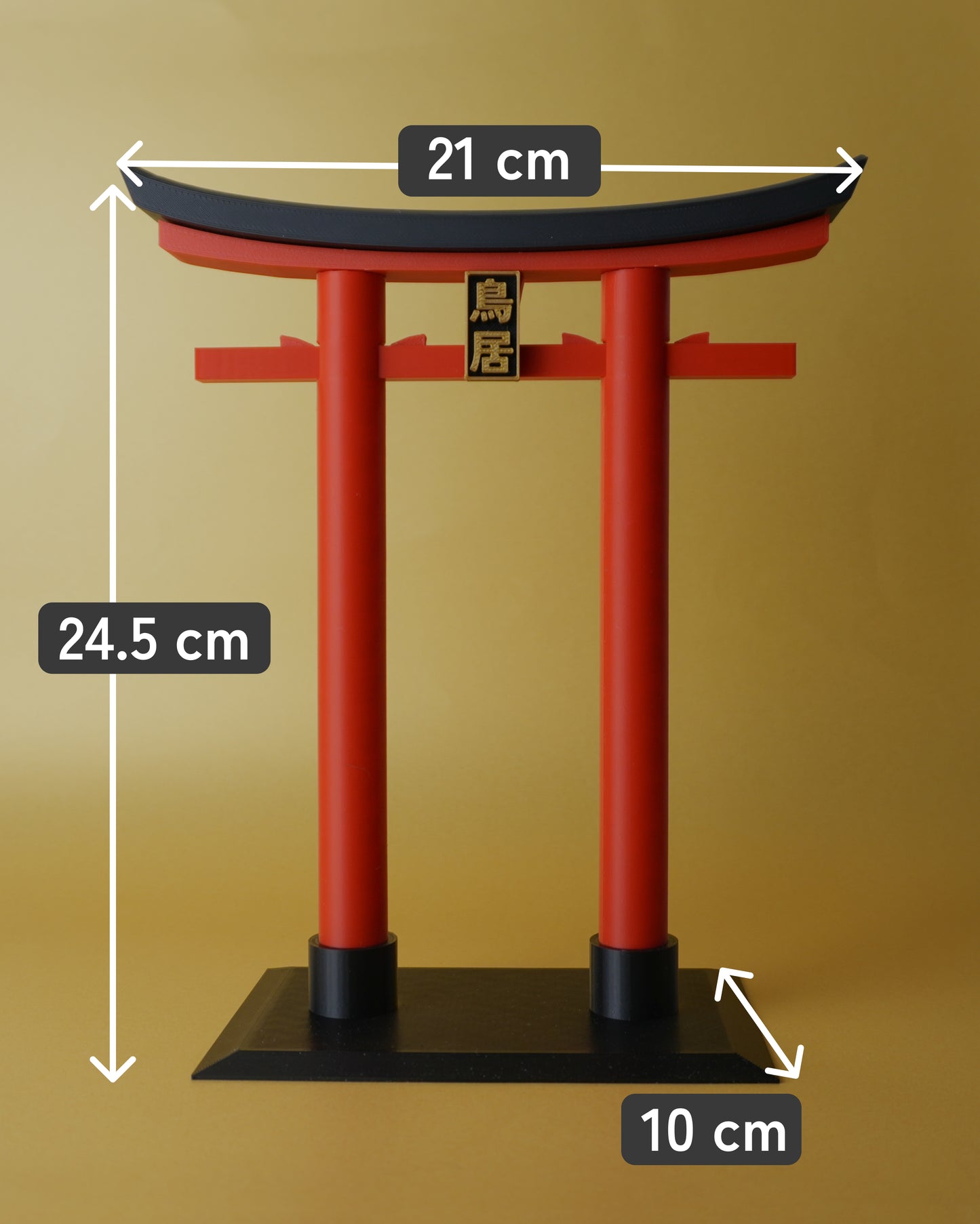 Decorative Headphone Stand in Japanese Torii Gate Style – A Stylish and Functional Headset Organizer