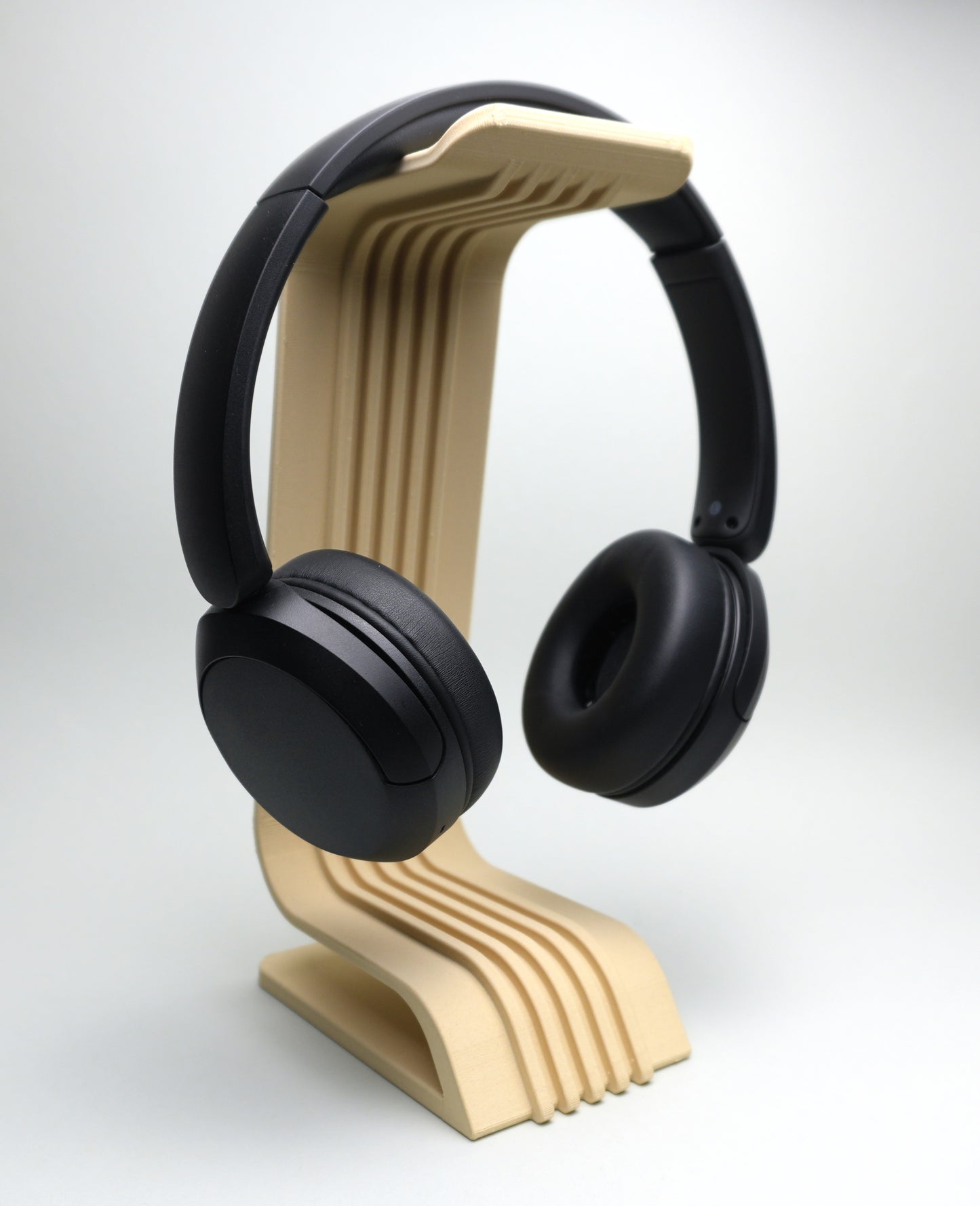 Sculptural Headphone Stand – Minimalist 3D-Printed Headset Hanger
