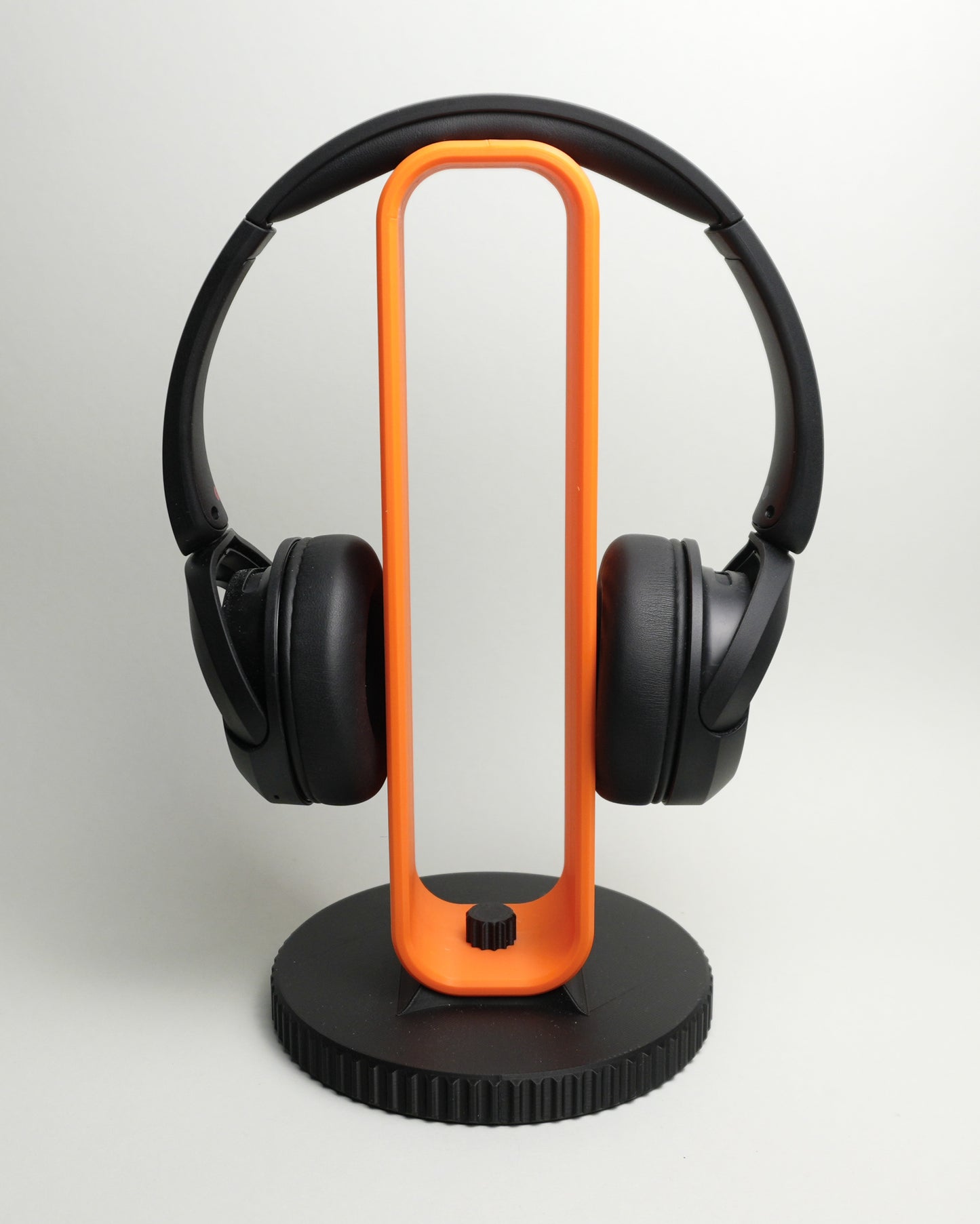Modern Tech Style Headphone Stand - Futuristic 3D Printed Headset Holder for Minimalist Home