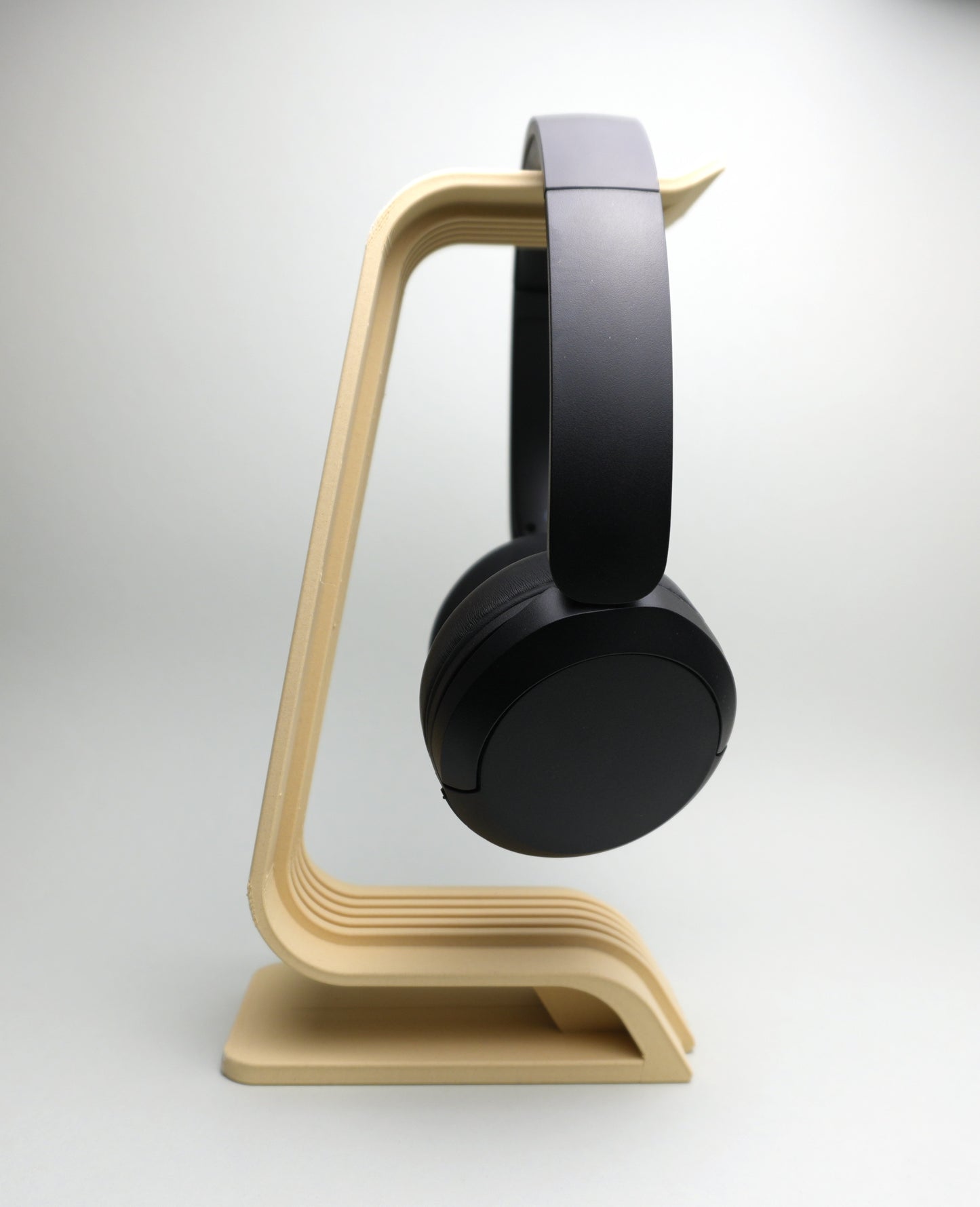 Sculptural Headphone Stand – Minimalist 3D-Printed Headset Hanger