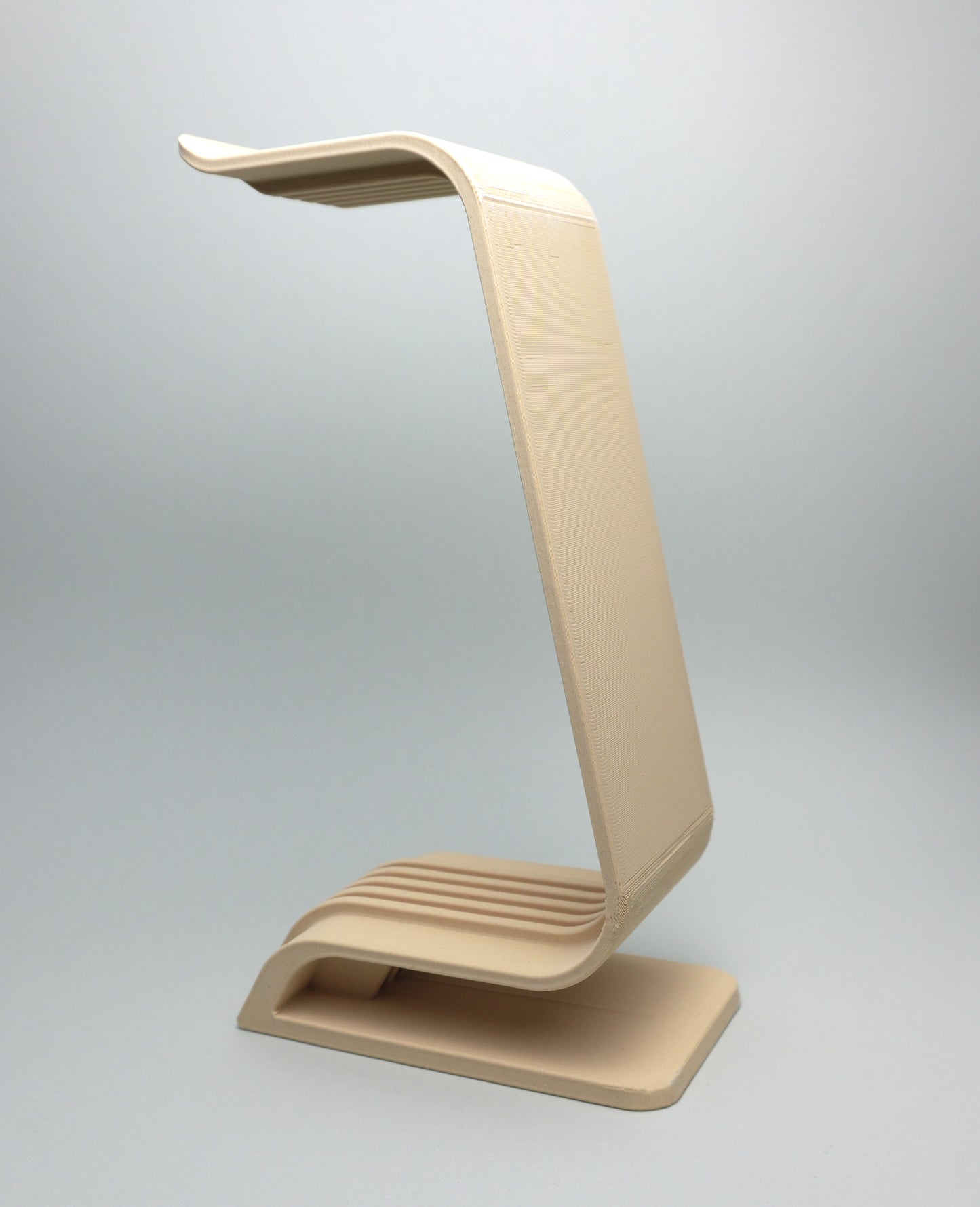 Sculptural Headphone Stand – Minimalist 3D-Printed Headset Hanger