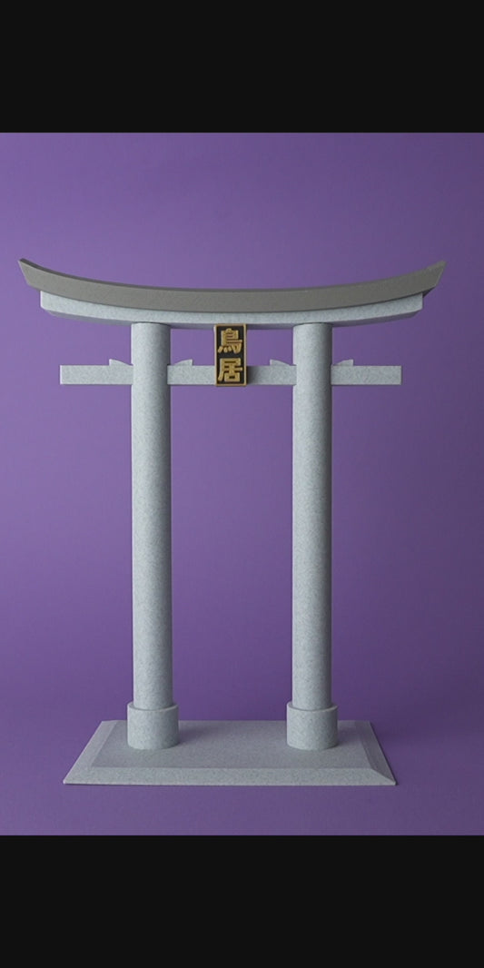 Decorative Headphone Stand in Japanese Torii Gate Style – A Stylish and Functional Headset Organizer