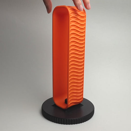 Modern Tech Style Headphone Stand - Futuristic 3D Printed Headset Holder for Minimalist Home
