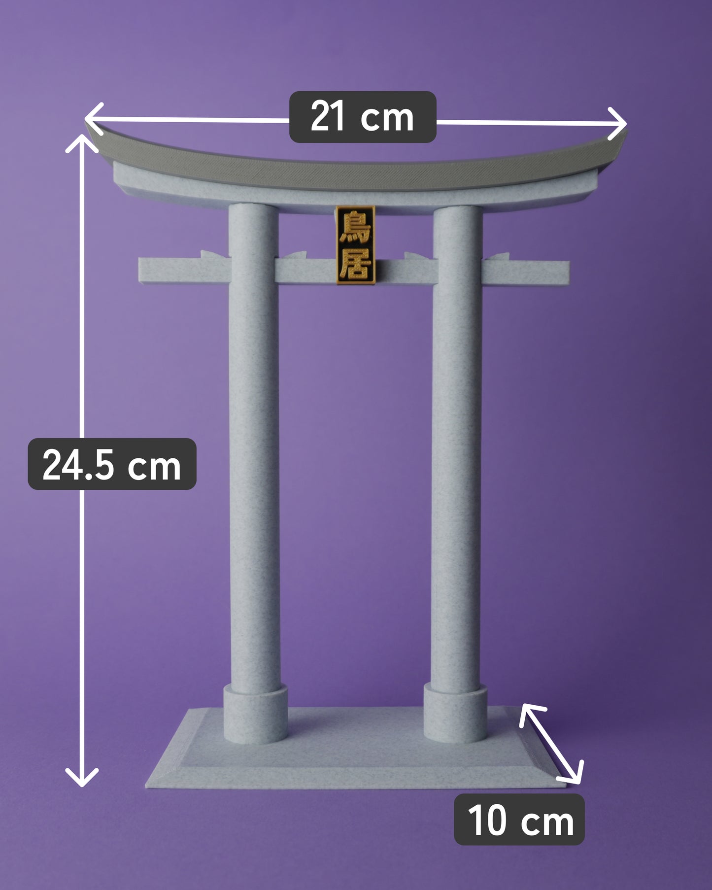 Decorative Headphone Stand in Japanese Torii Gate Style – A Stylish and Functional Headset Organizer